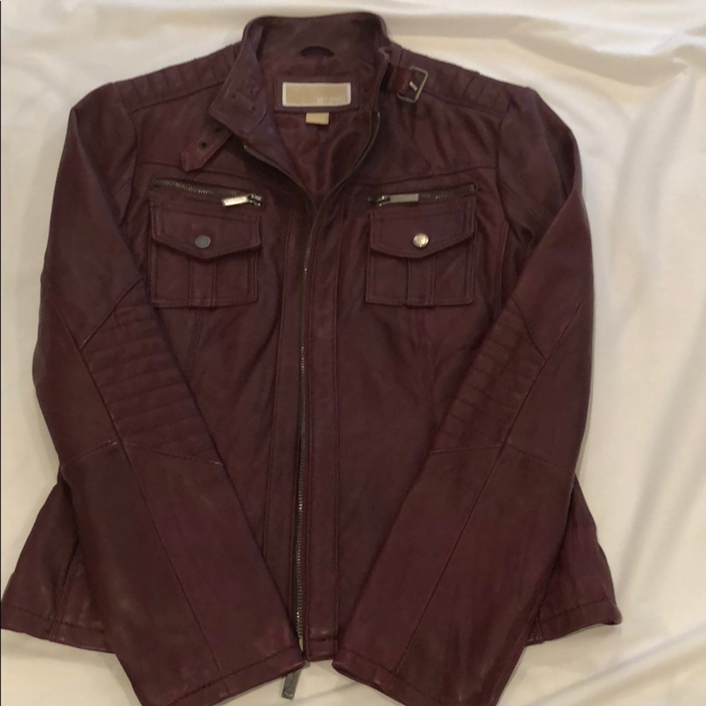 MICHAEL Michael Kors Leather Jacket